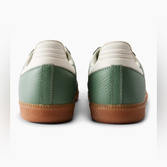 Adidas Samba Women’s OG Low-Cut Leather Sneakers - Green - Picture 3 of 3